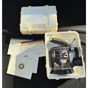 Eyes On The Prize Franklin Mint Dale Earnhardt Tankard The Intimidator Mint -1